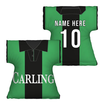 Stoke - 1994 Away Shirt - Personalised Retro Shirt Cushion