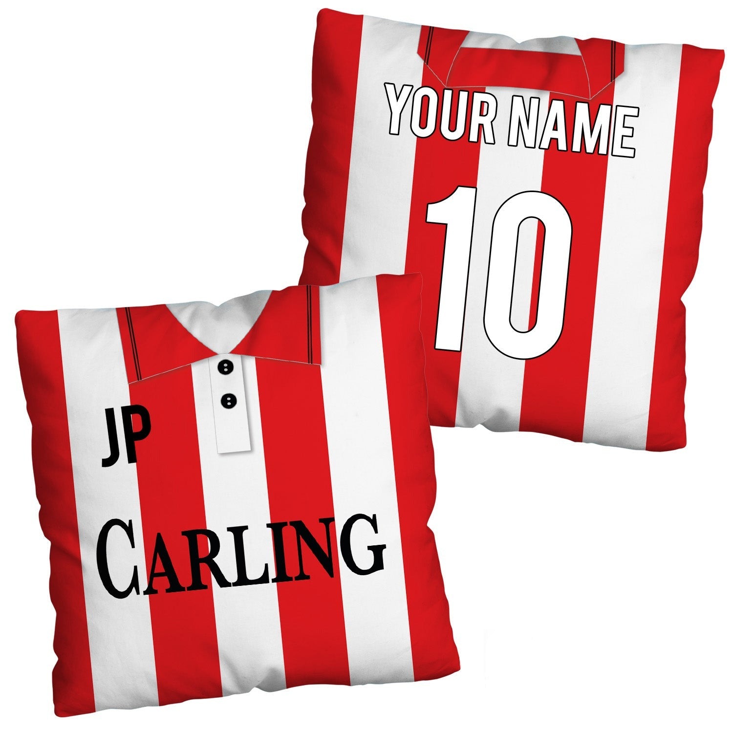 Stoke - 1994 Home Shirt - 45cm or 61cm Retro Cushion