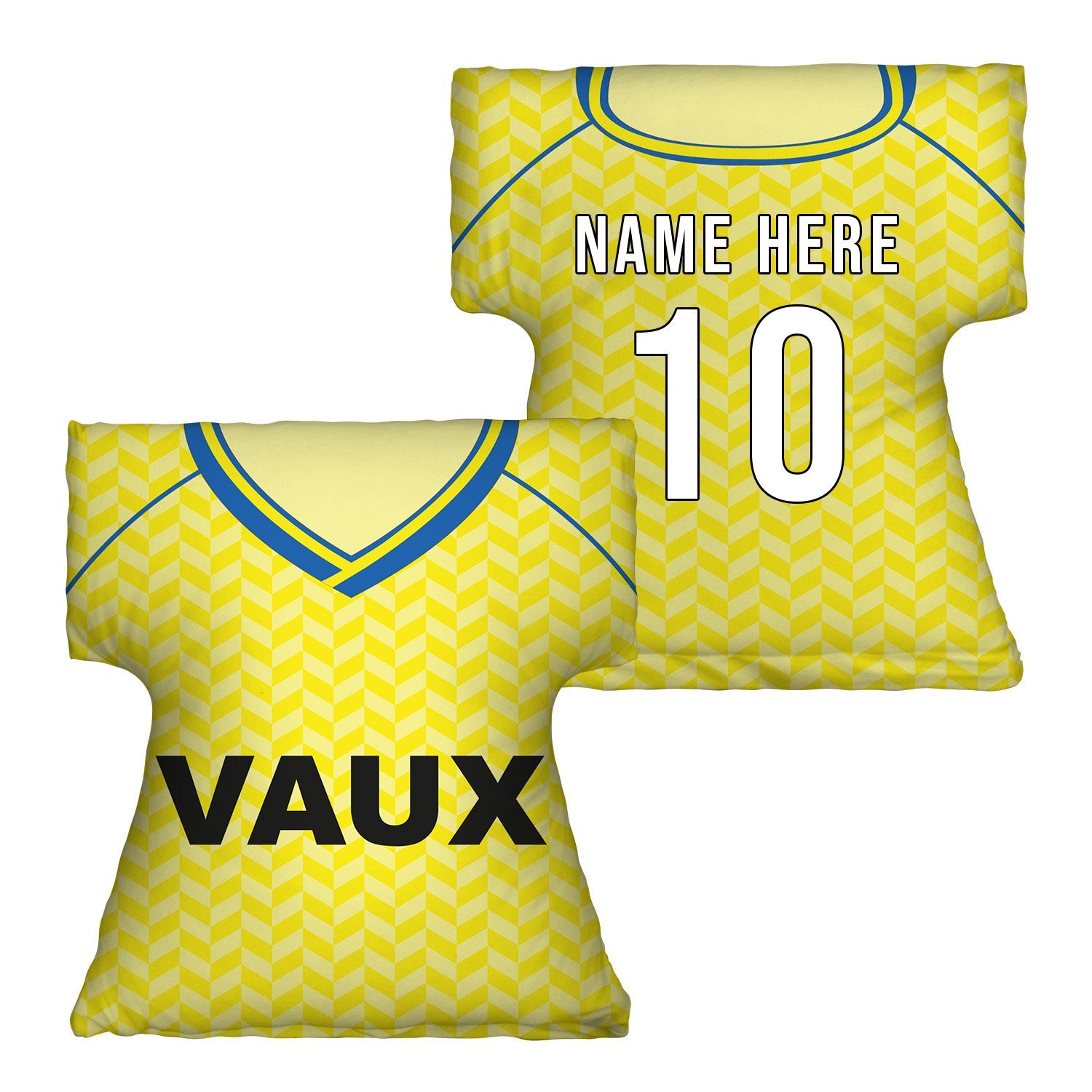 Sunderland - 1990 Away Shirt - Personalised Retro Shirt Cushion