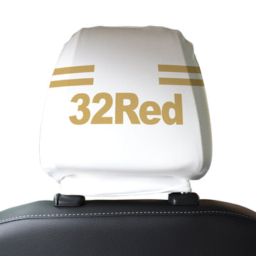 Swansea 2012 Home - Retro Football Shirt - Pack of 2 - Car Seat Headrest Covers