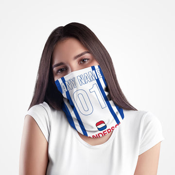 Wednesday 1995 Home Shirt - Personalised Retro Football Snood Scarf