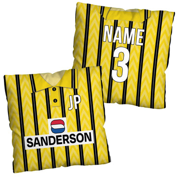 Wednesday 1992 Away Shirt - 45cm or 61cm Retro Cushion