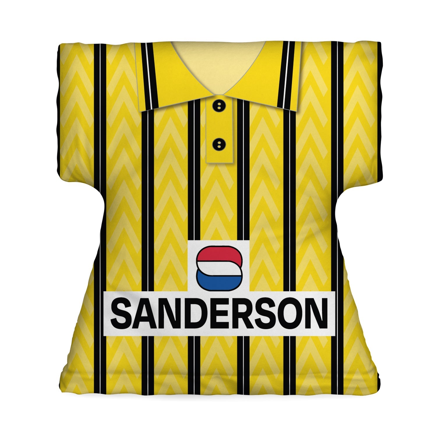 Sheffield Wednesday 1992 Away Shirt - Personalised Retro Shirt Cushion