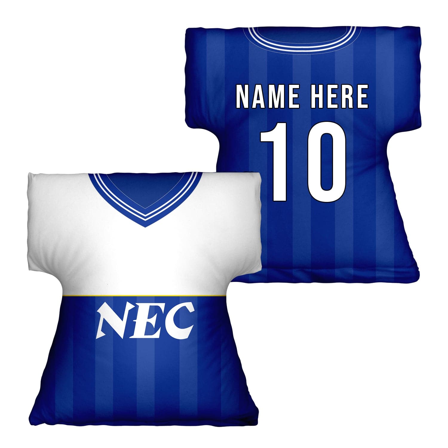 Merseyside Blues 1986 Home - Retro  Shirt Cushion