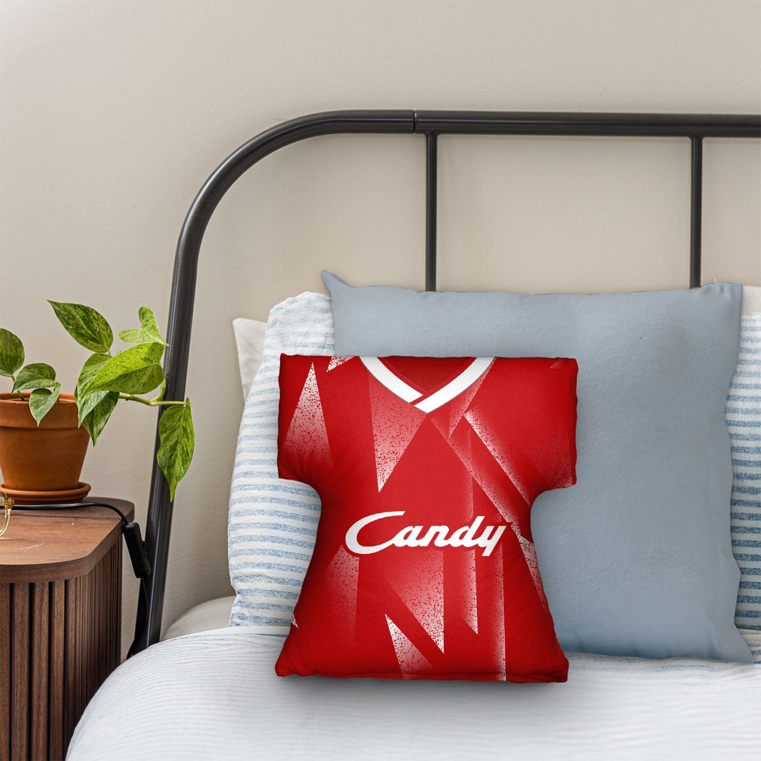 Liverpool 1989 Home - Retro  Shirt Cushion