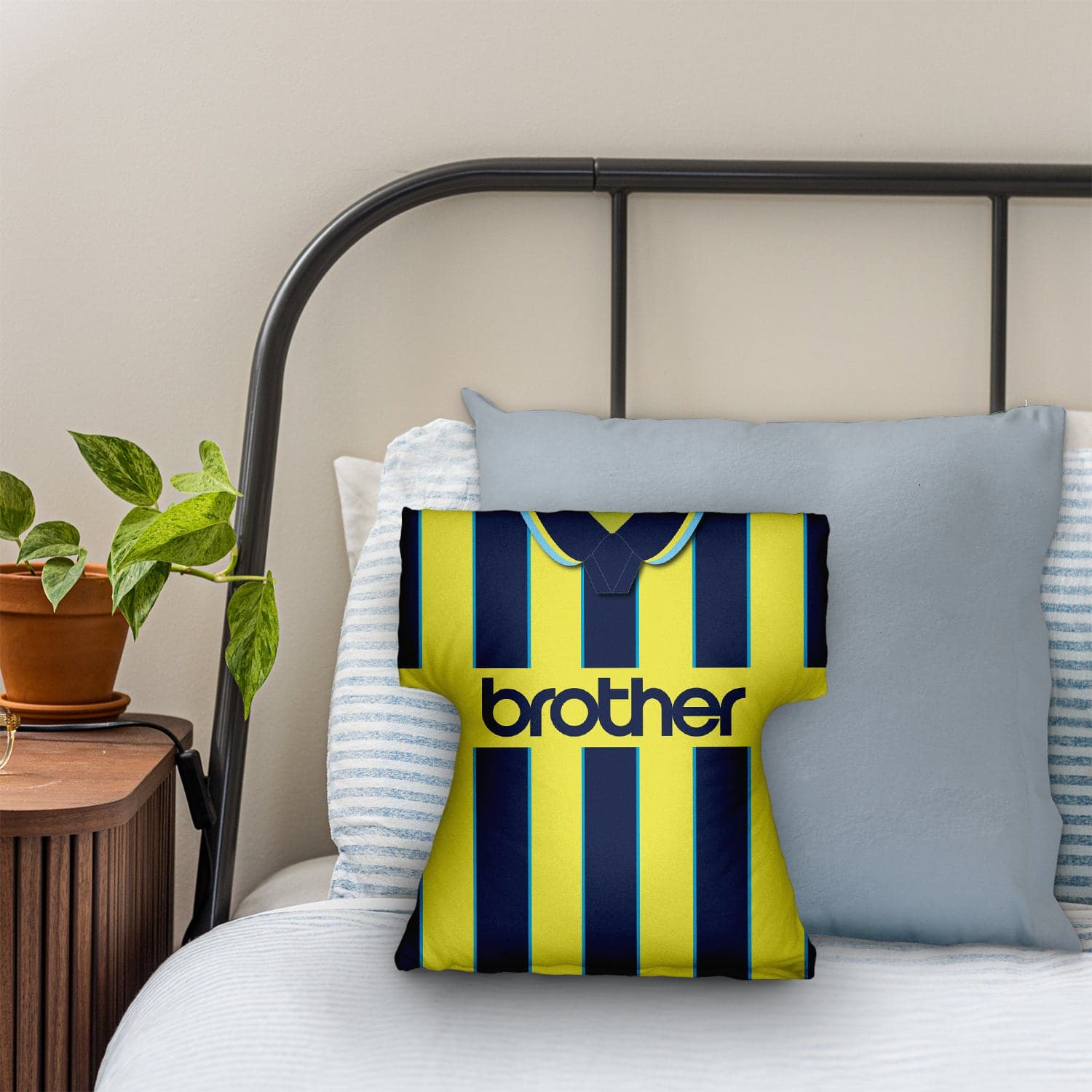 Man City 1998 Away  - Retro  Shirt Cushion