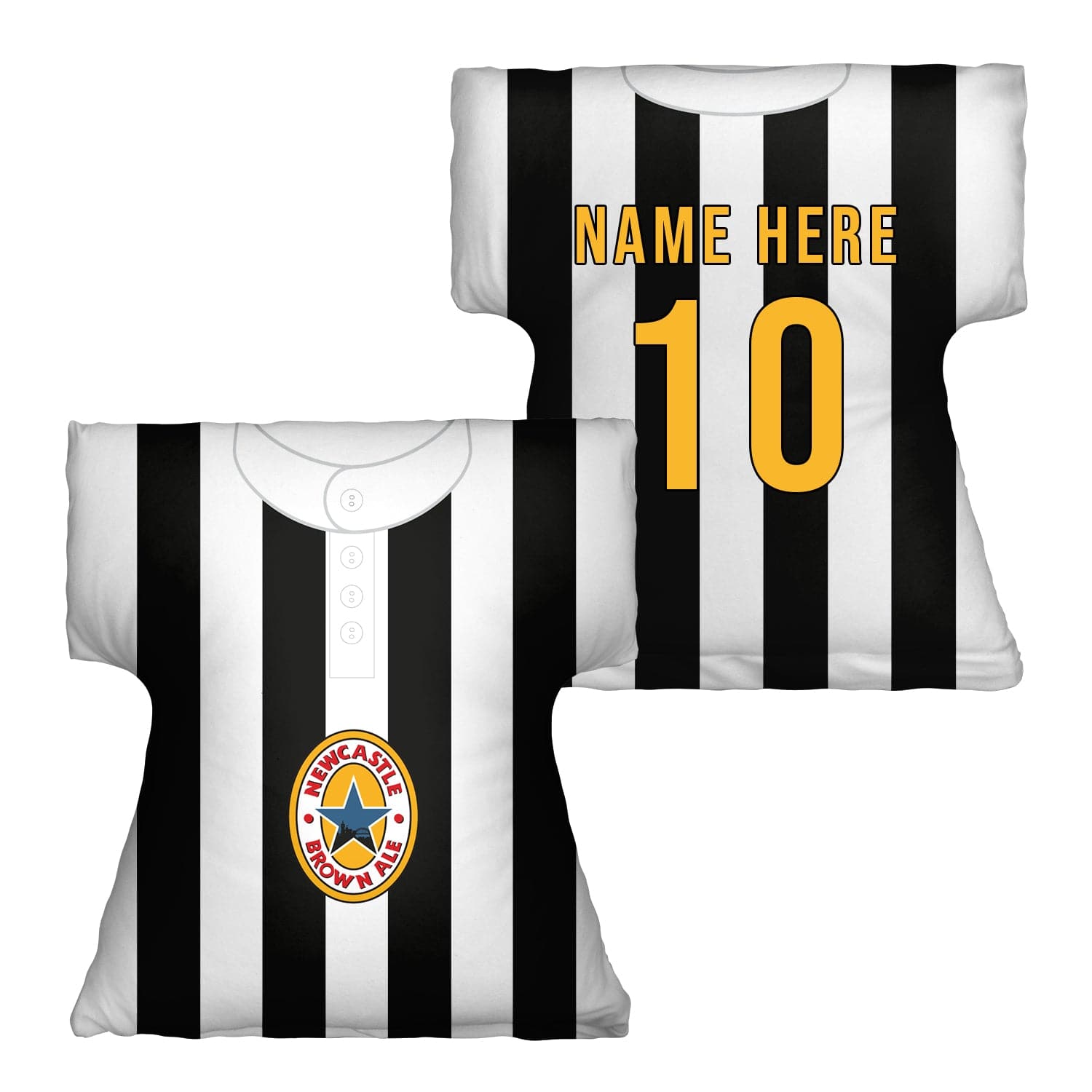 Newcastle 1996 Home - Retro  Shirt Cushion