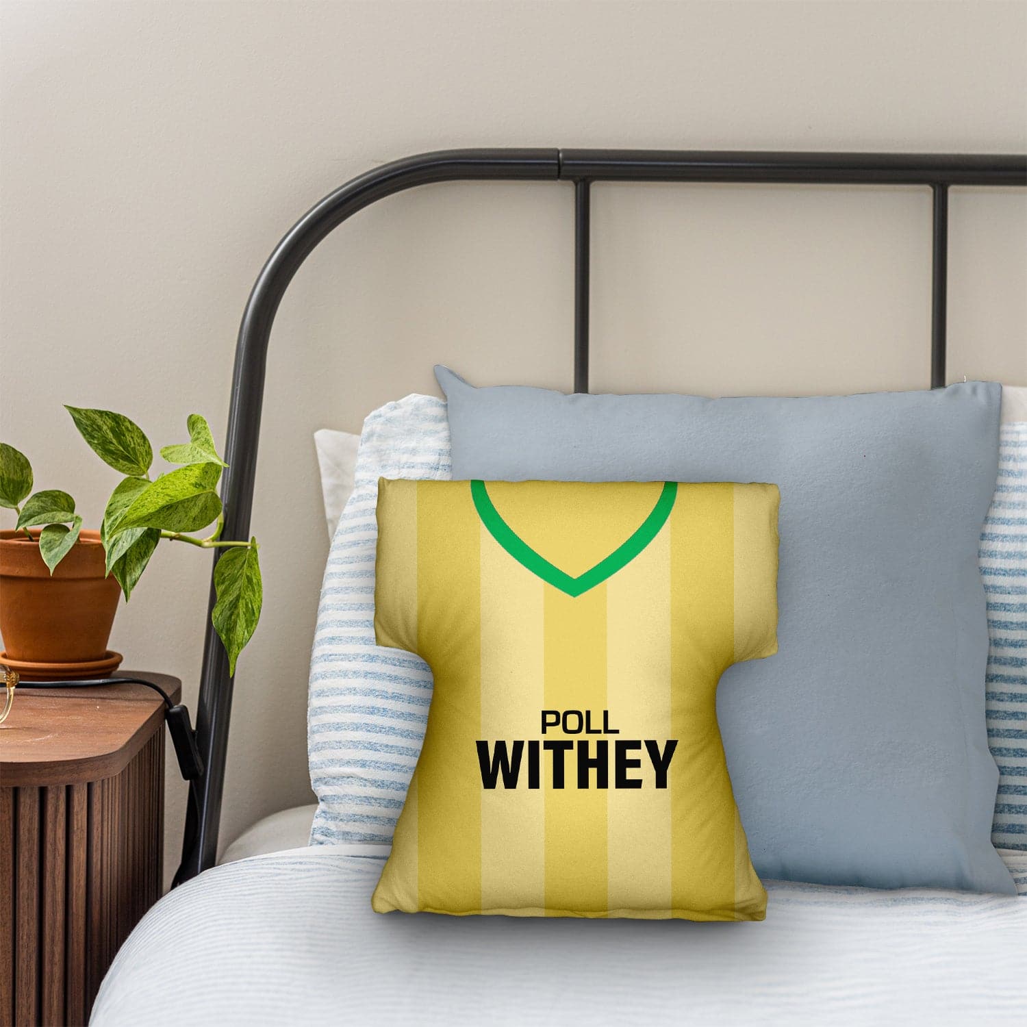 Norwich 1985 Home - Retro  Shirt Cushion