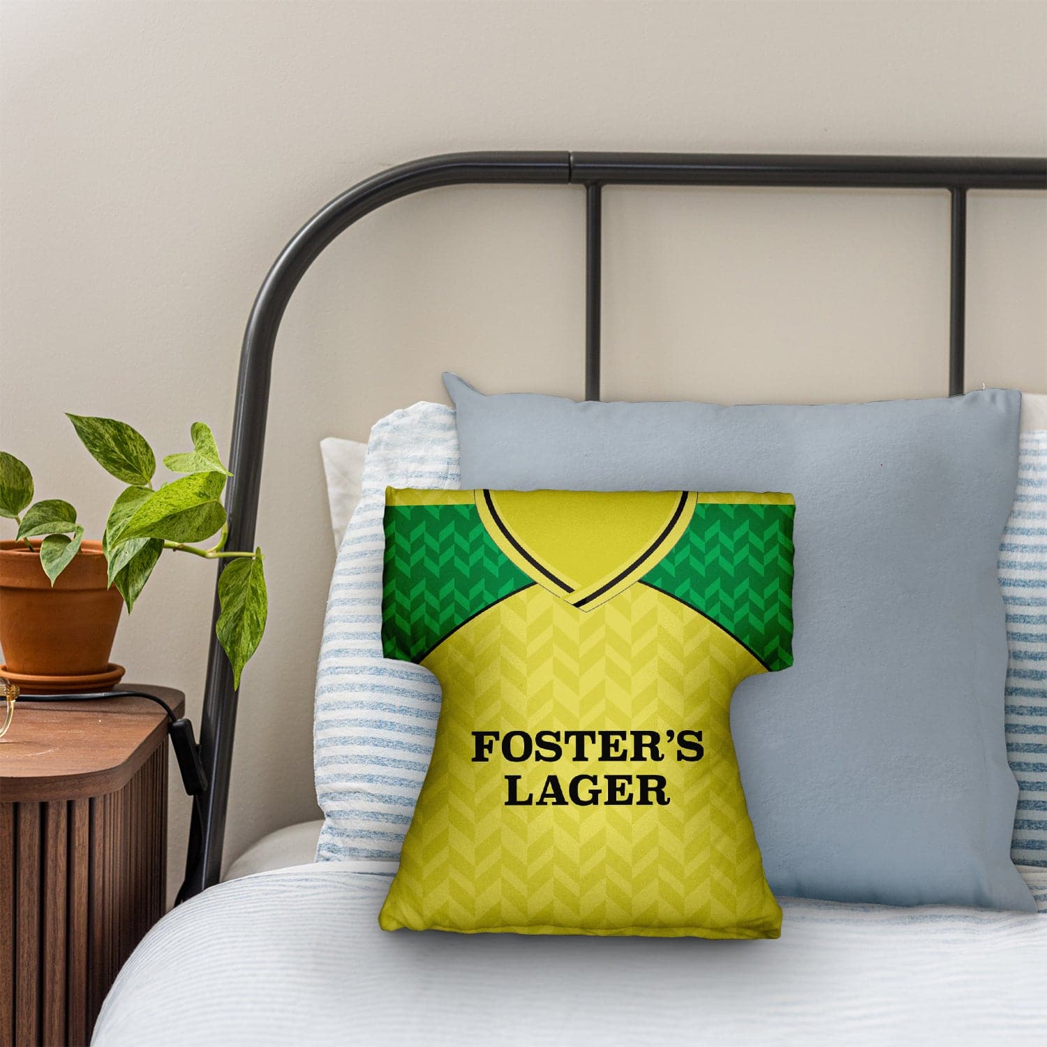 Norwich 1986 Home - Retro  Shirt Cushion