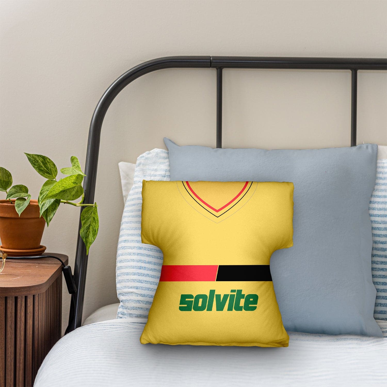 Watford 1986 Home - Retro  Shirt Cushion