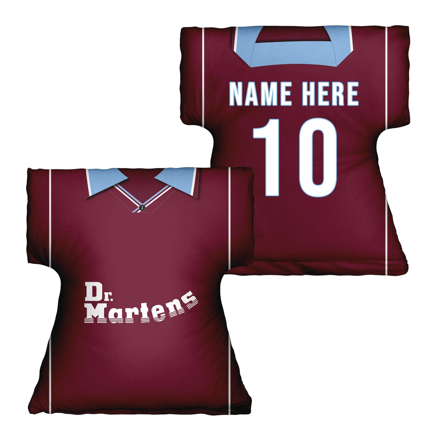 West Ham 2000 Home - Retro  Shirt Cushion