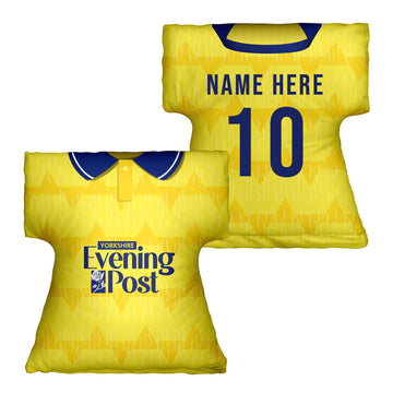 Leeds - 1992 Away - Retro  Shirt Cushion