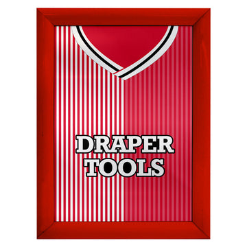 Personalised Soton 1987 Home Shirt - A4 Metal Sign Plaque - Frame Options Available