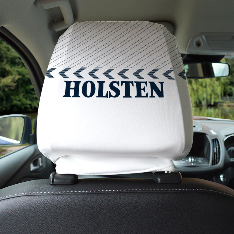 Personalised Tottenham Headrest Covers