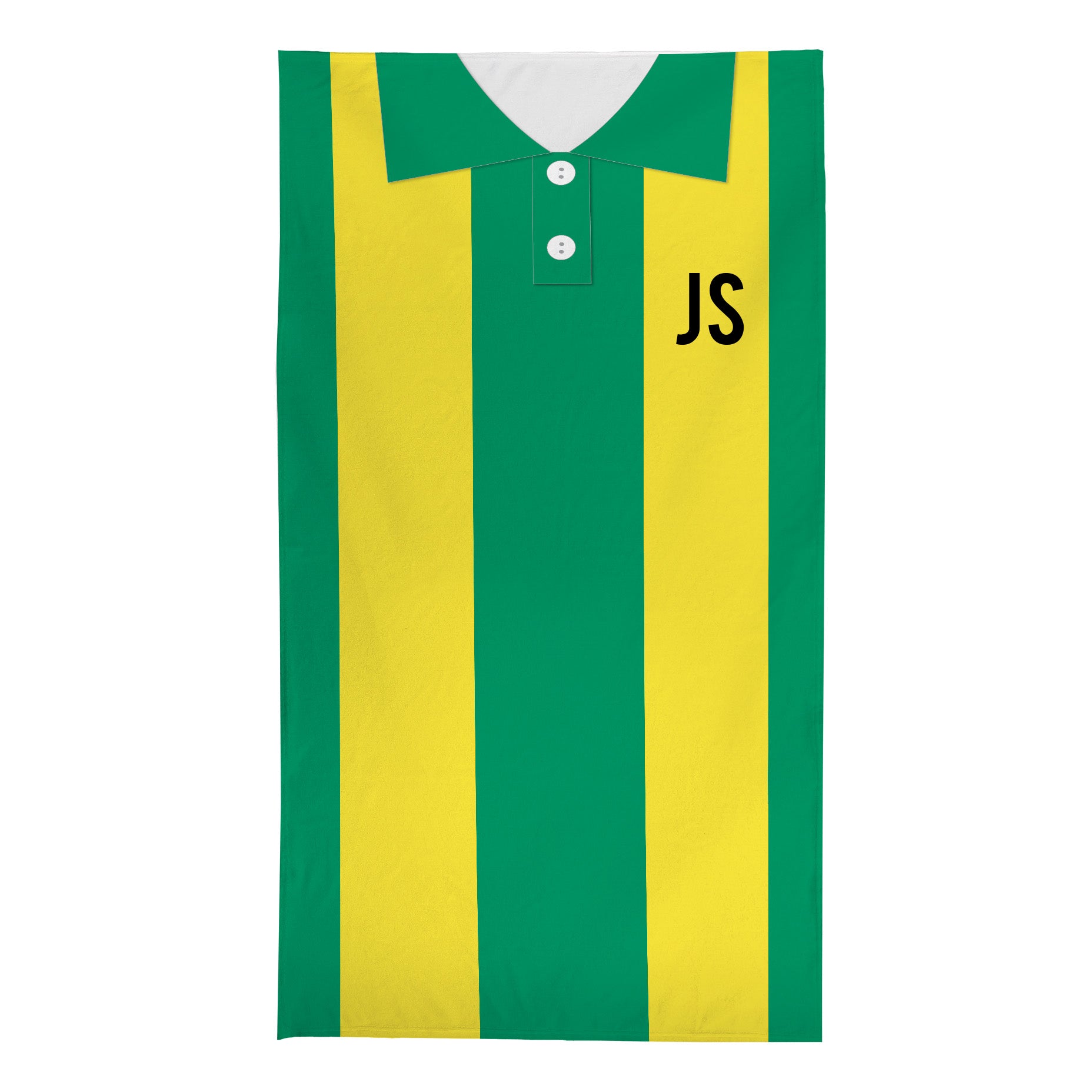 West Brom - 1978 Away Shirt - Personalised Retro Beach Towel