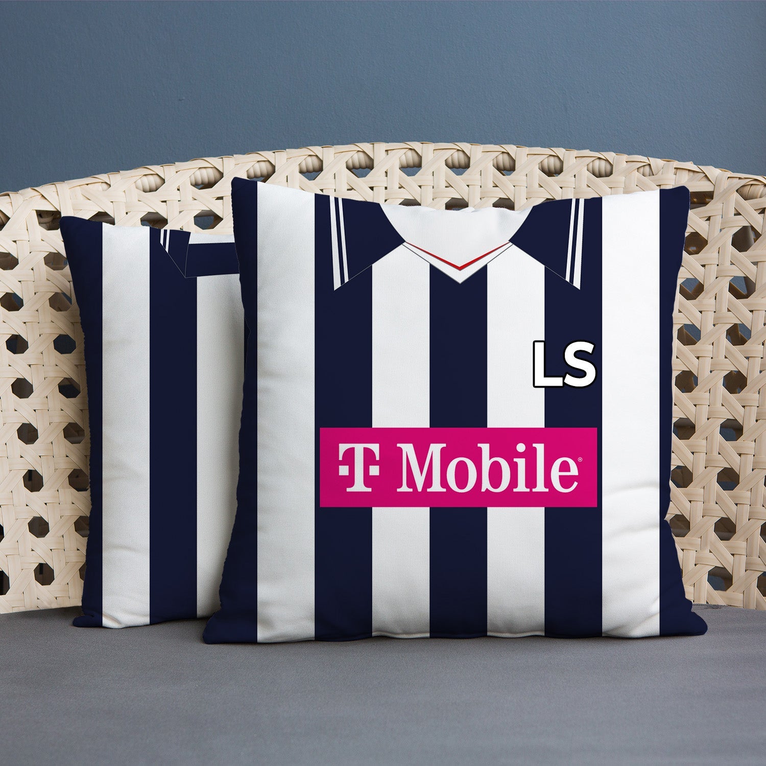 West Brom - 2007 Home Shirt - 45cm or 61cm Retro Cushion