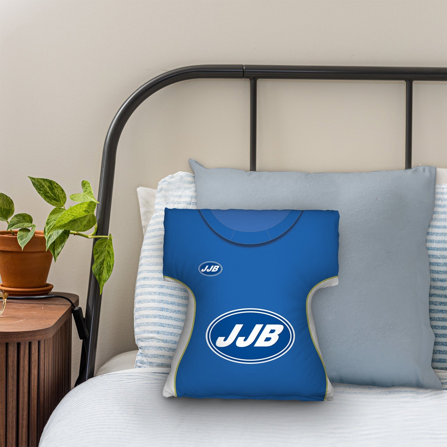 Wigan - 2006 Home Shirt - Personalised Retro Shirt Cushion