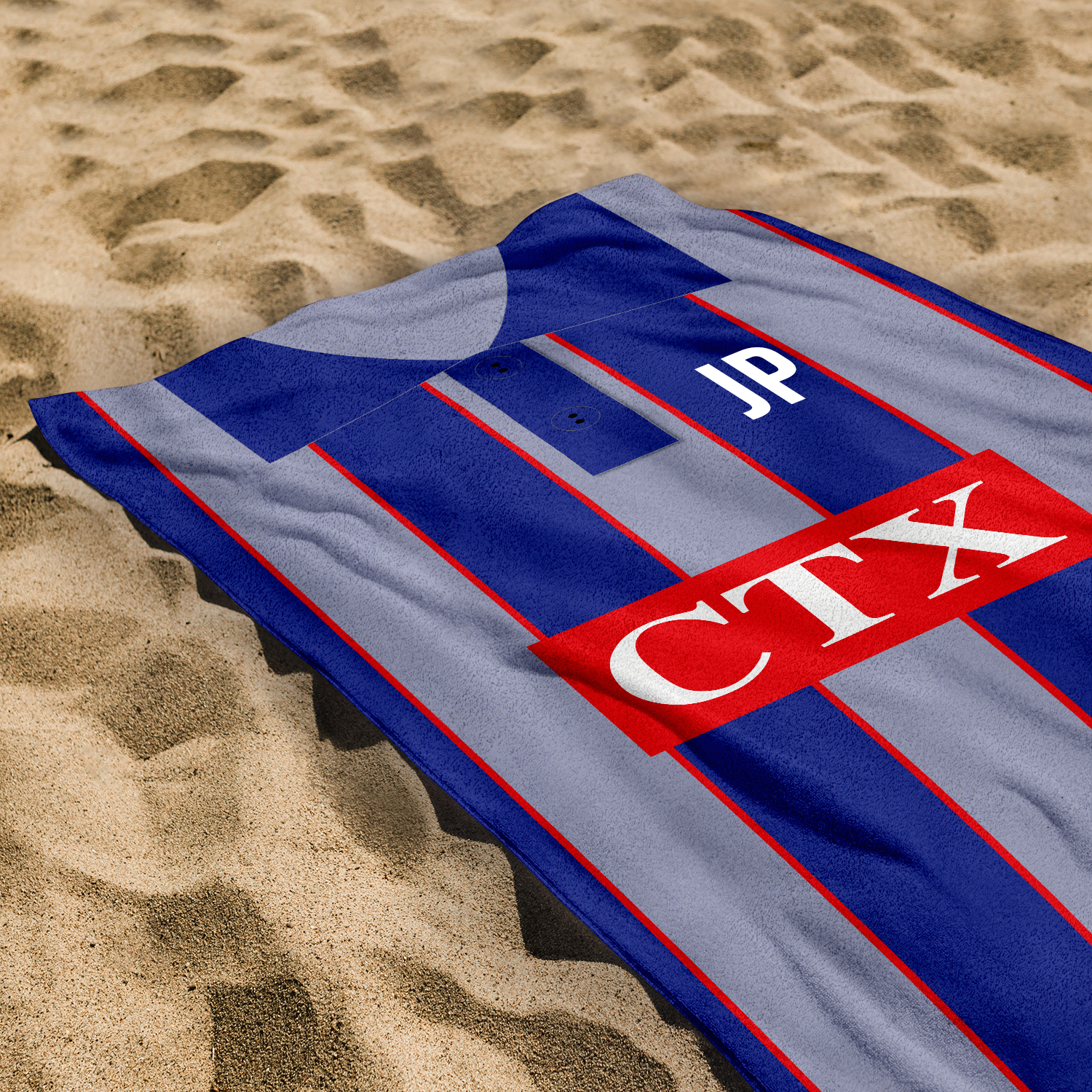 Watford - 1998 - Away Shirt - Personalised Vintage Beach Towel