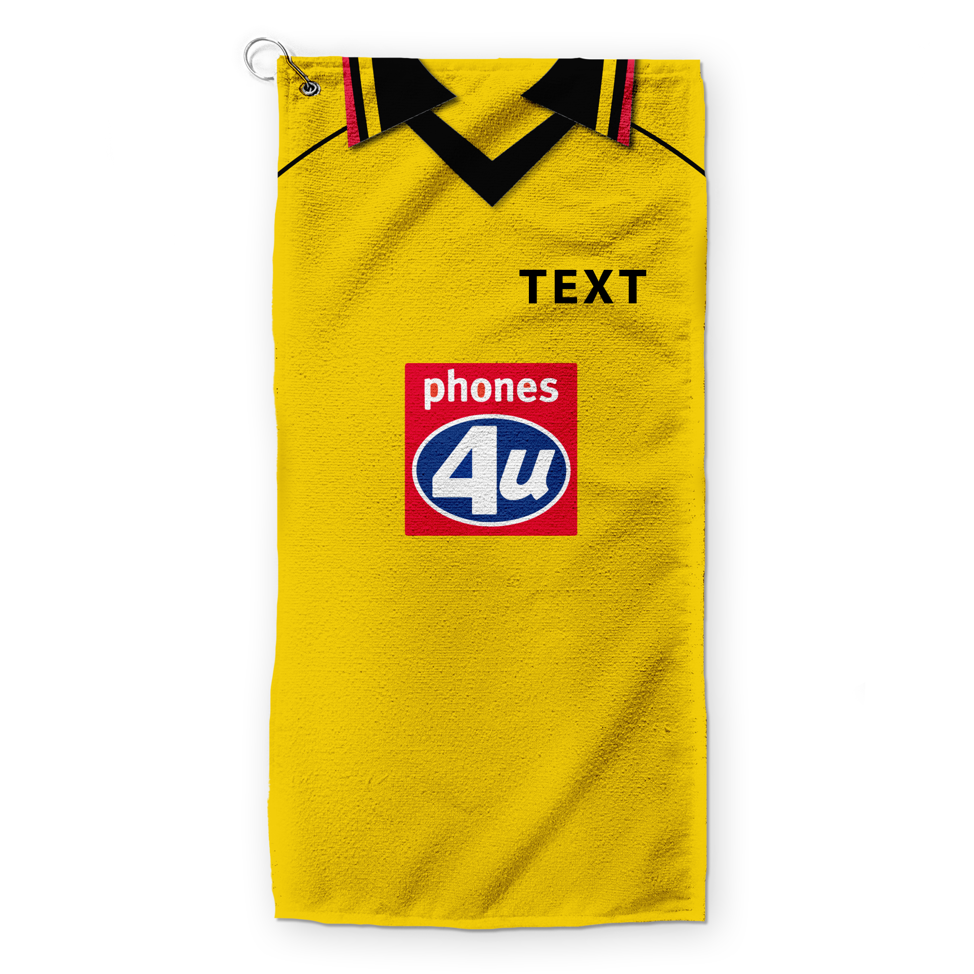 The Hornets - 1999 Home - Retro Lightweight, Microfibre Golf Towel