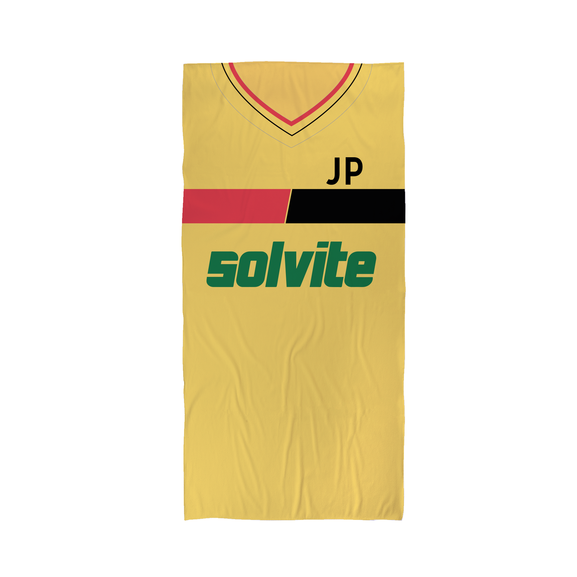 Watford - 1986 - Home  Shirt - Personalised Vintage Beach Towel 