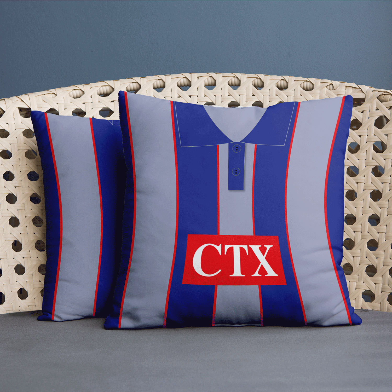 Watford-1998 - Away- Retro - 45cm Cushion