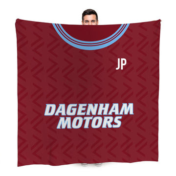 West Ham - 1994 Home Shirt - Retro Fleece Blanket