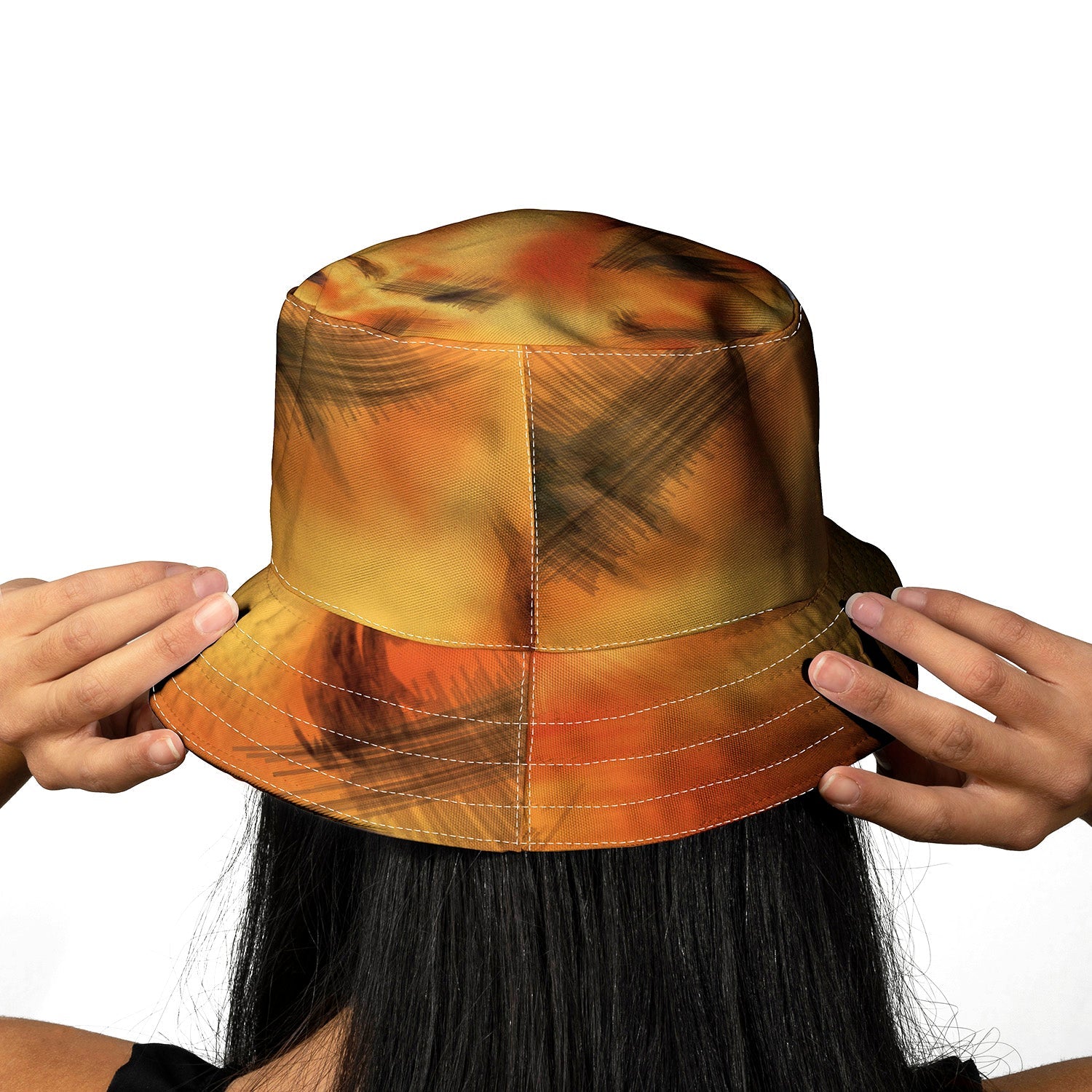 Wolves 1993 Home Bucket Hat - Back View