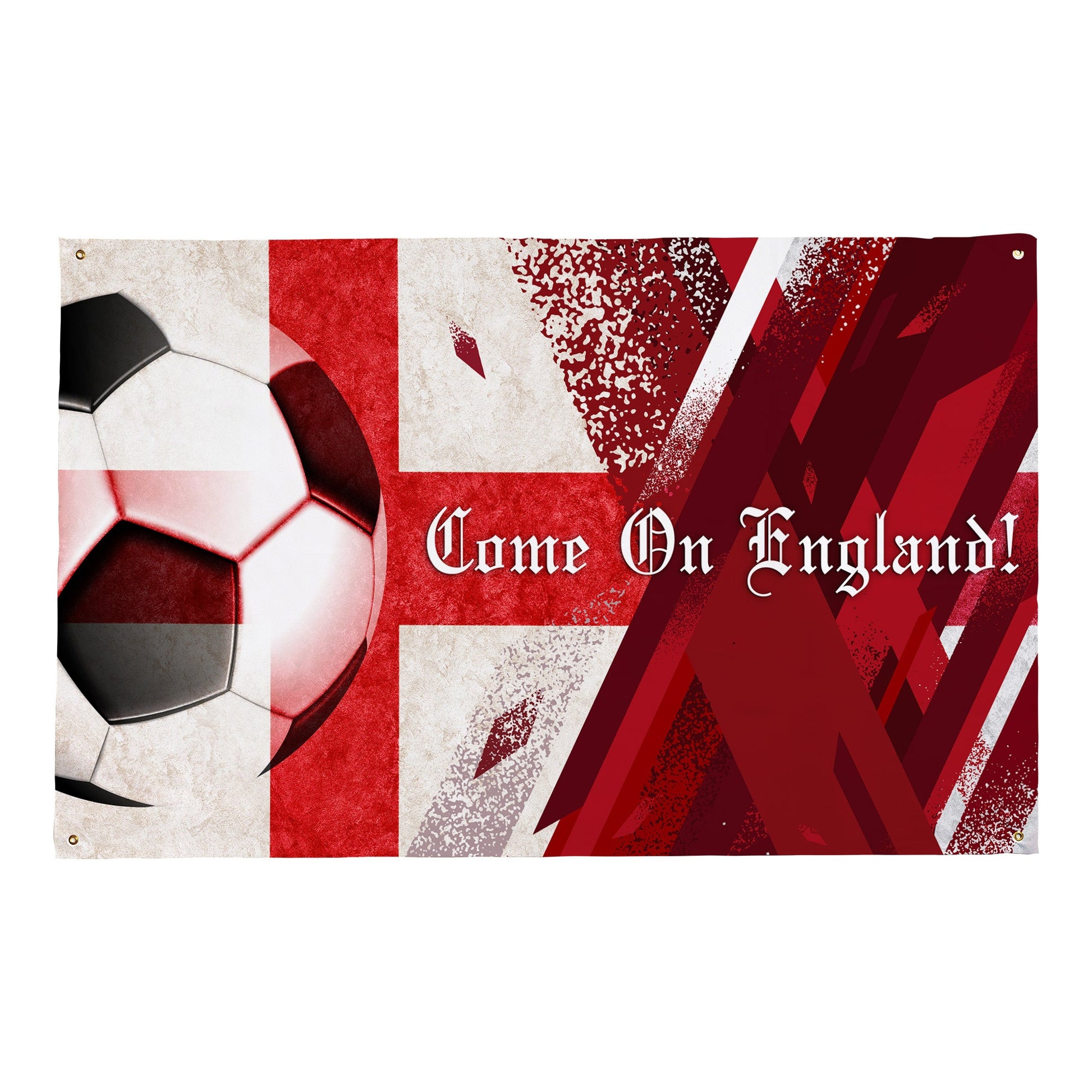 Come on England! - World Cup - Personalised 5ft x 3ft Fabric Banner